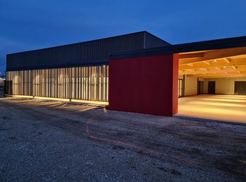 Bourg en bresse Salle des Fetes Charpente Nugues Bourgogne Saone et Loire 71 Bois Ossature Couverture Zinguerie (8)