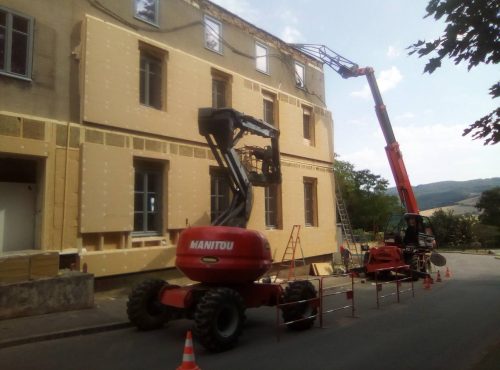 Tramayes Logements Charpente Nugues Bourgogne Saone et Loire 71 Bois Ossature Couverture Zinguerie Bardage